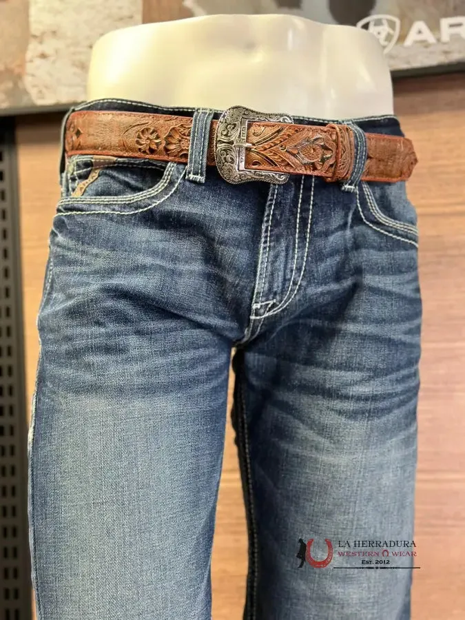 ARIAT MENS JEAN SILVERTON M7 SLIM FIT STRAIGHT LEG