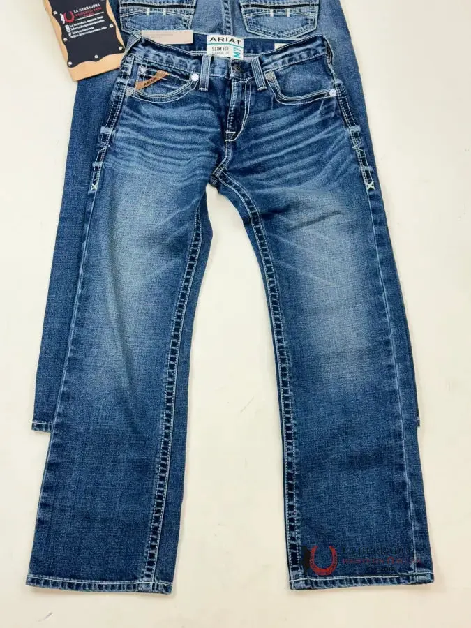 ARIAT MENS JEAN SILVERTON M7 SLIM FIT STRAIGHT LEG