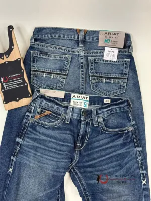 ARIAT MENS JEAN SILVERTON M7 SLIM FIT STRAIGHT LEG