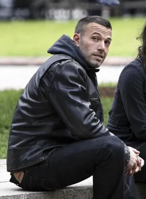 BEN AFFLECK THE TOWN LEATHER JACKET