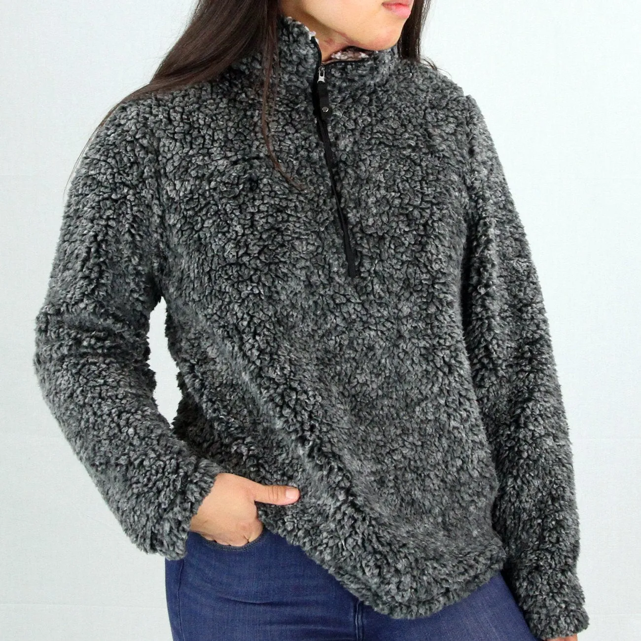 Boeing Women's Frosty Pile 1/4 Zip