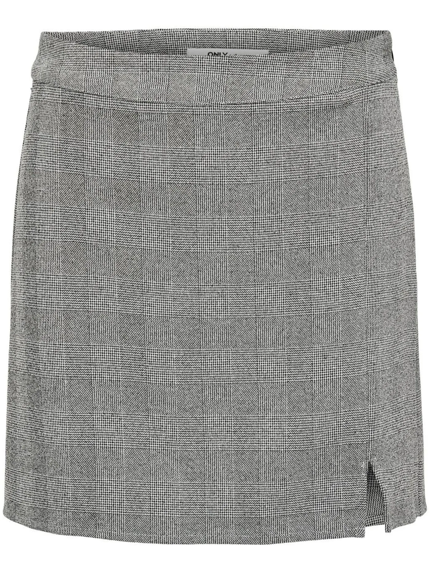 Carol Life Check Slit Skirt