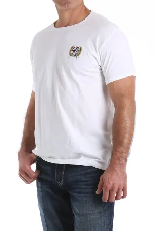 CINCH MEN'S CLASSIC LOGO TEE - WHITE STYLE MTT1690379