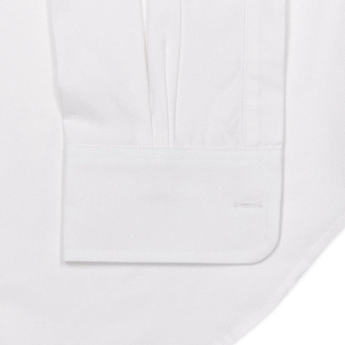 Classic Fit Button Down Oxford Shirt in White