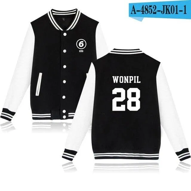 DAY6 kpop sport men women Baseball Jacket coats Jackets tops 4XL