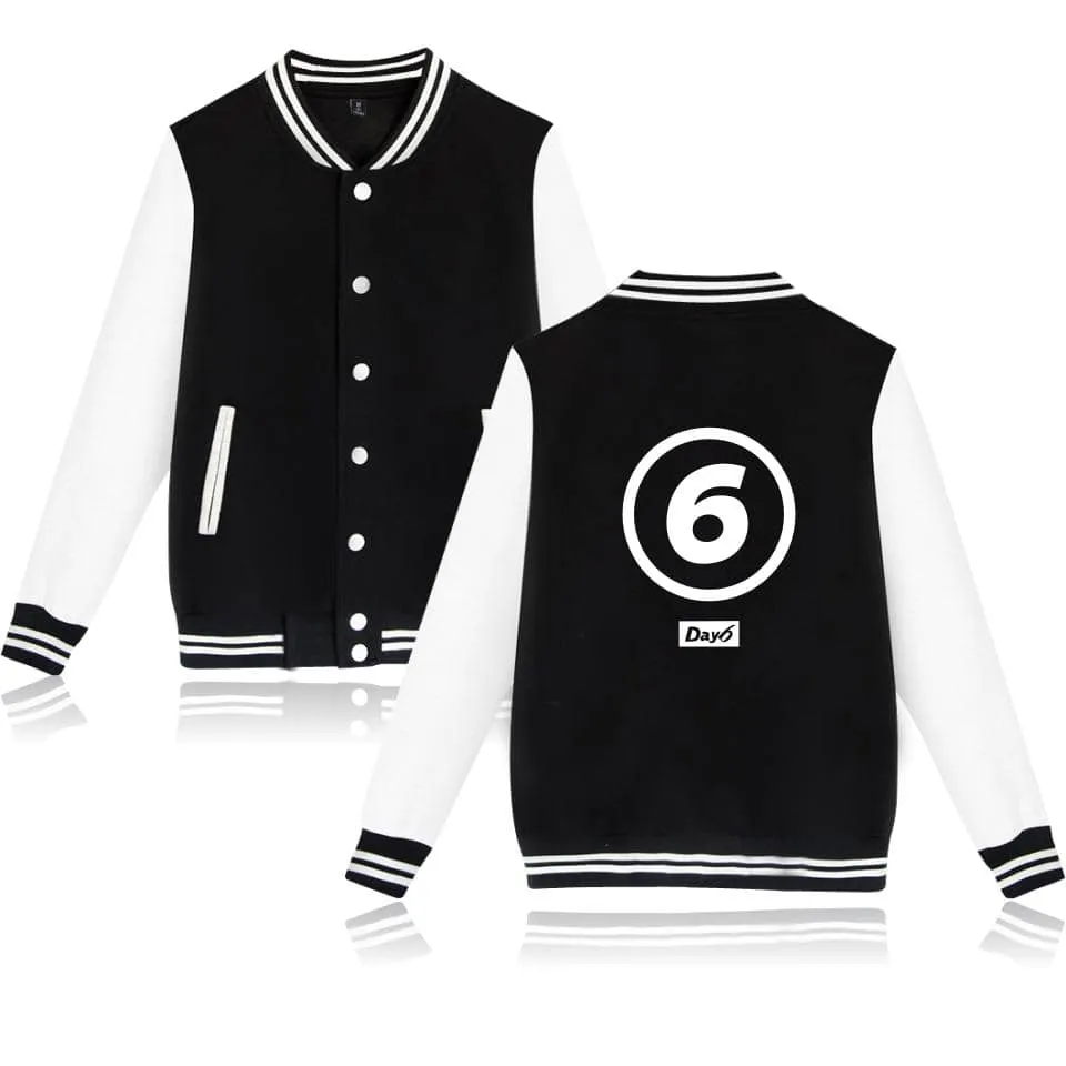 DAY6 kpop sport men women Baseball Jacket coats Jackets tops 4XL