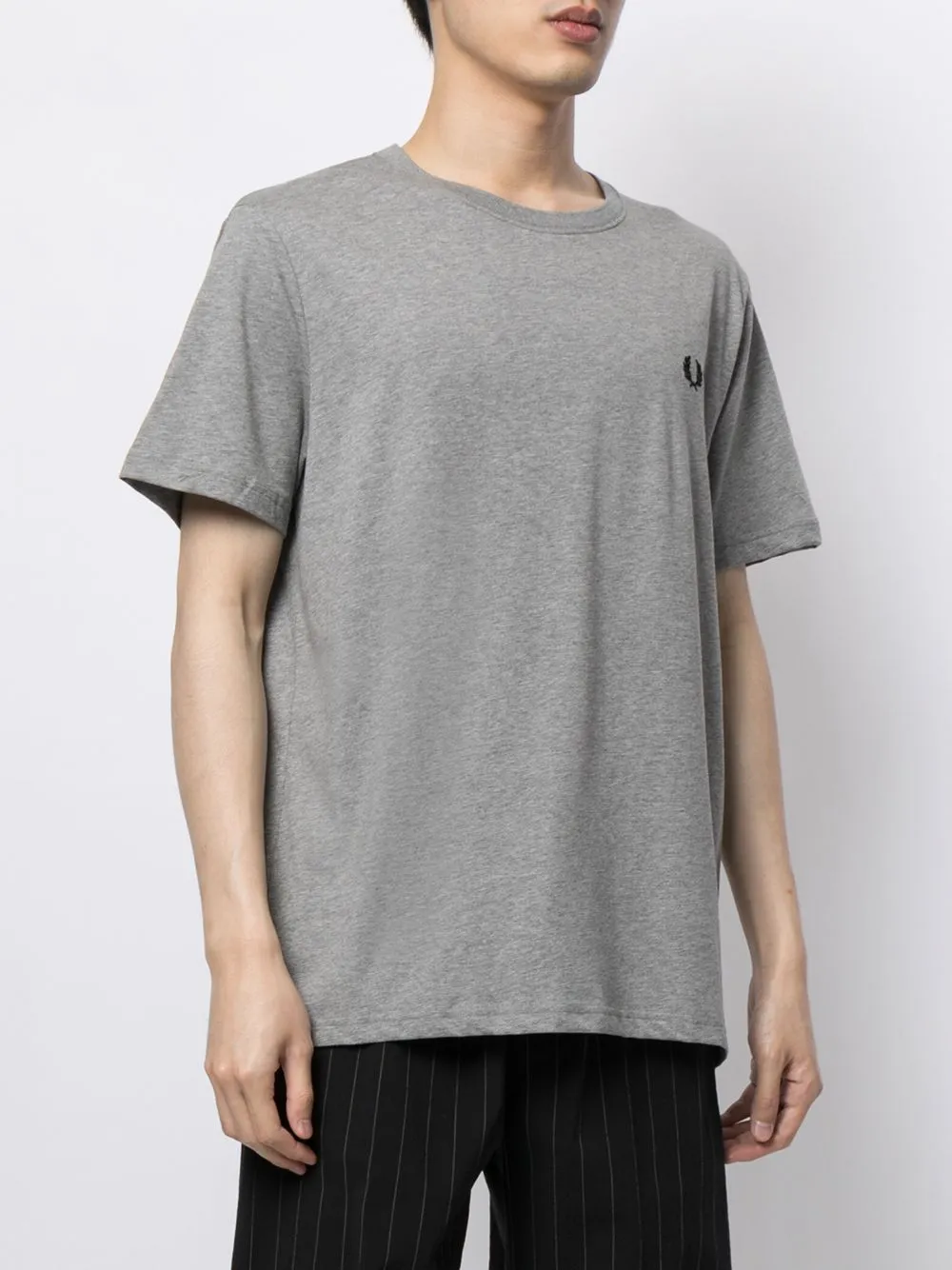 embroidered logo short-sleeve T-shirt
