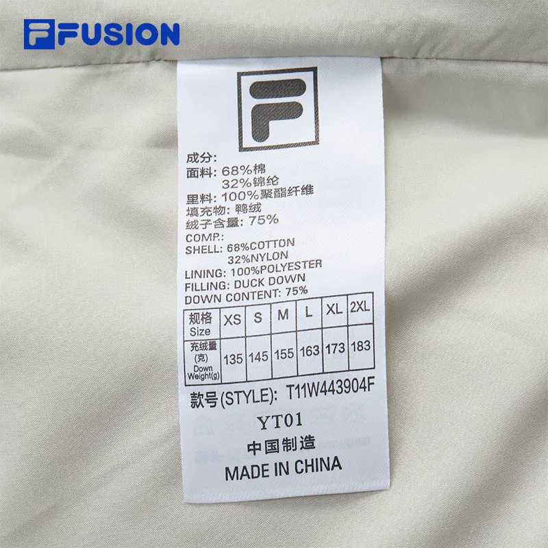 FILA FUSION INLINE WORKWEAR SKATE URBAN EDGE Women Down Jacket (Ash)