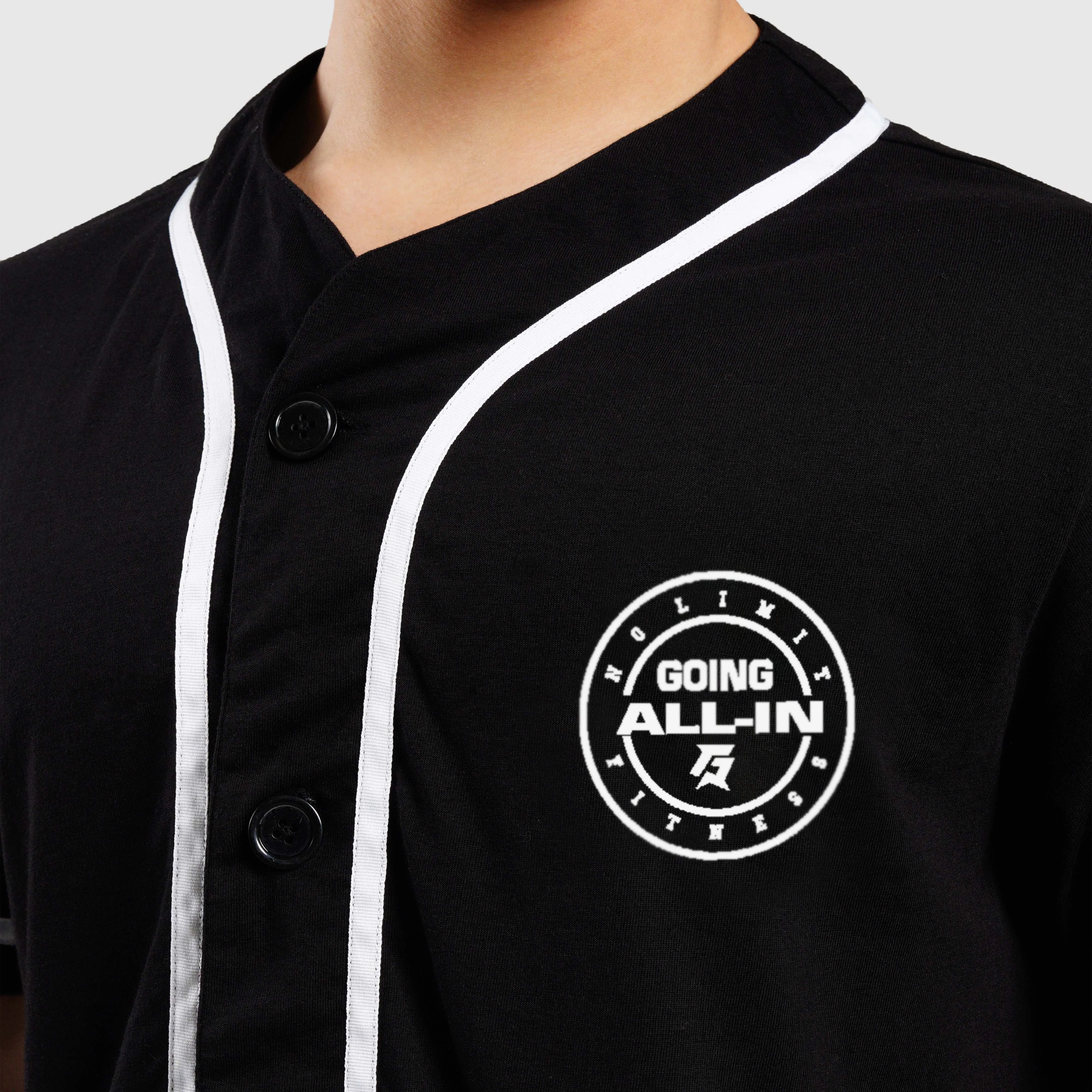 GA Baseball Tee (Black)