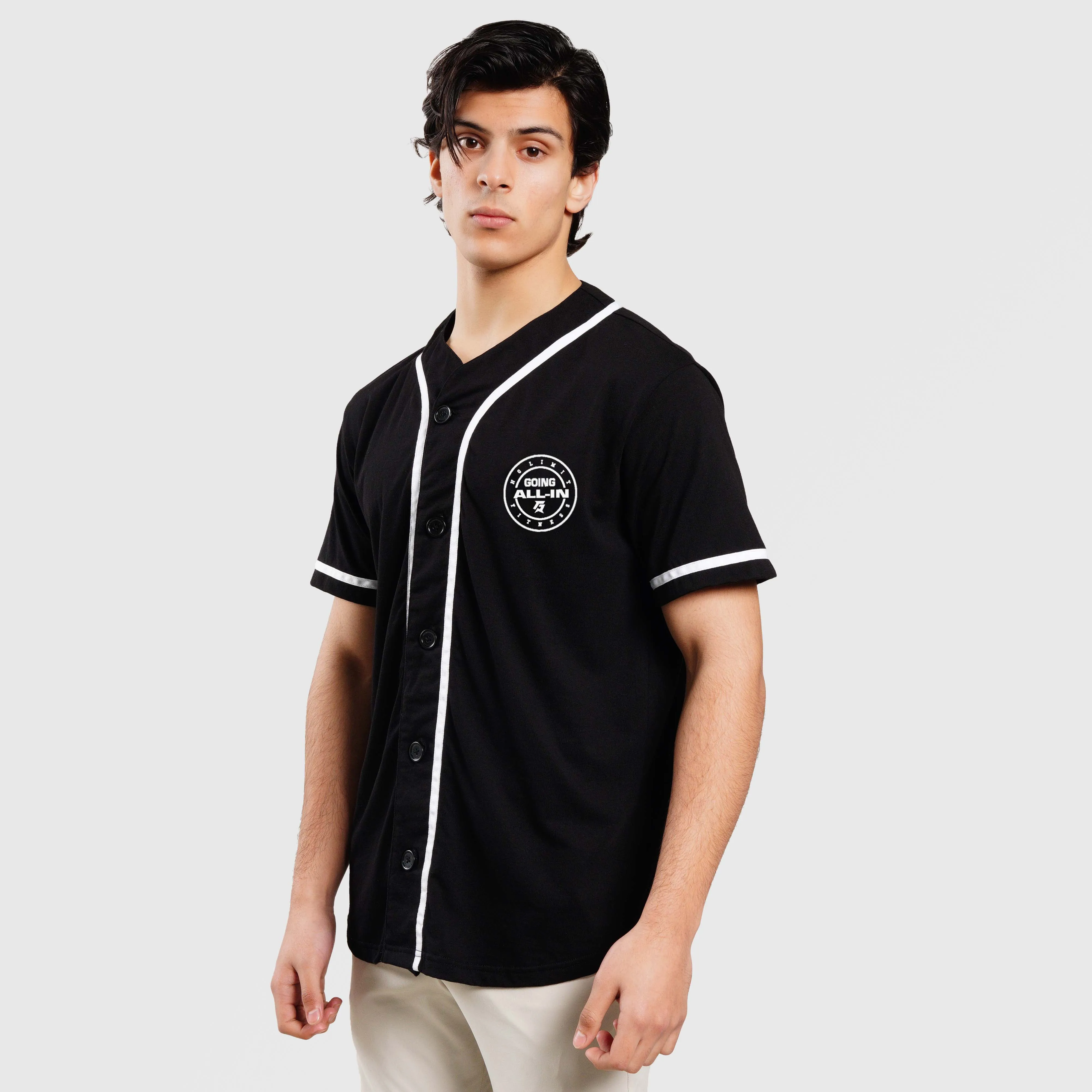 GA Baseball Tee (Black)
