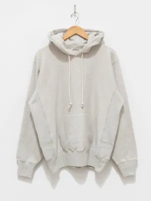 High Count Heavy Sweat Pullover Parka - Top Gray