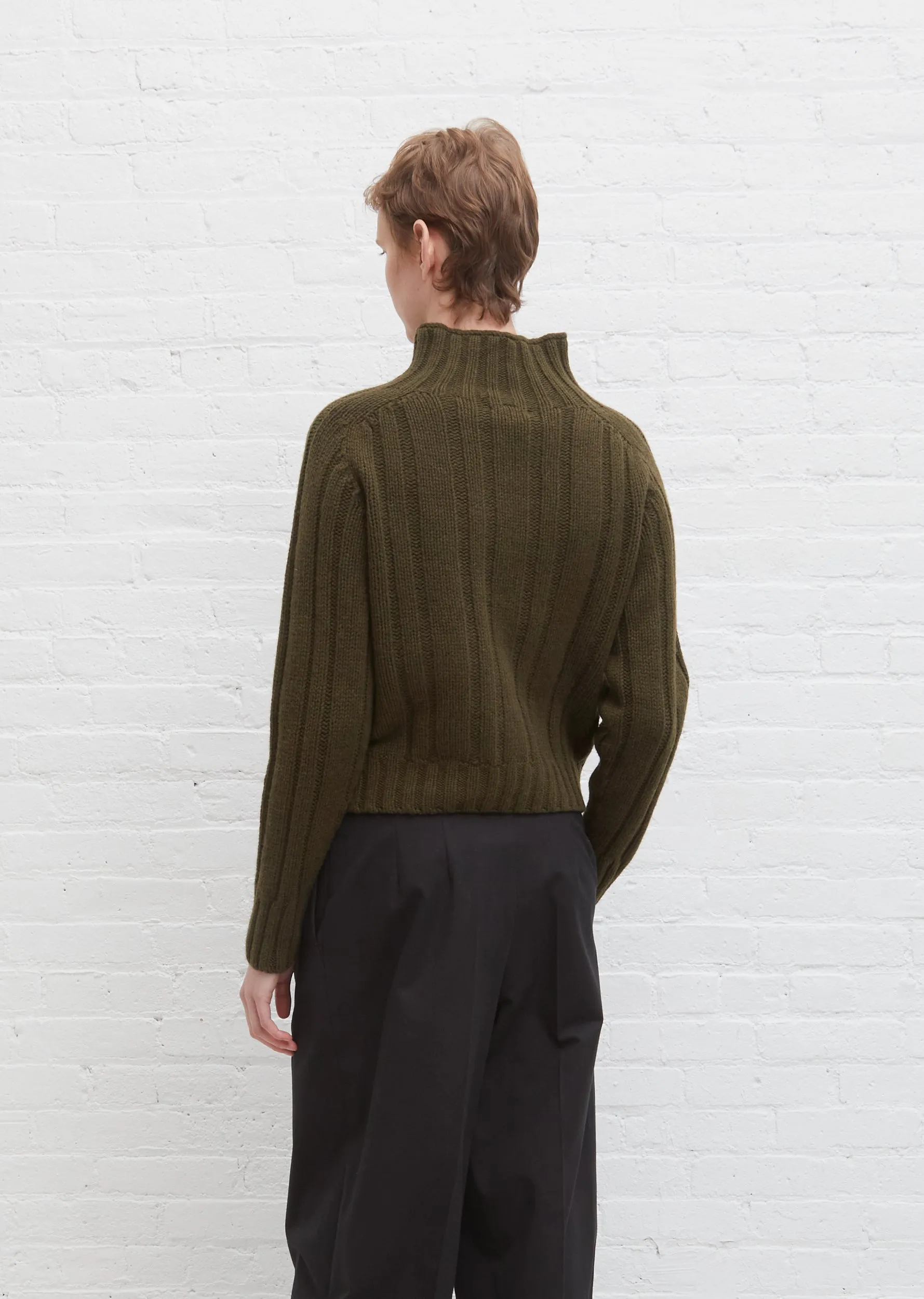 Highneck Ribbed Jumper