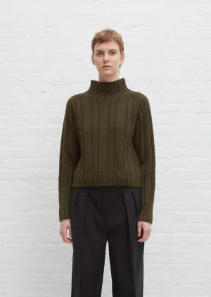 Highneck Ribbed Jumper
