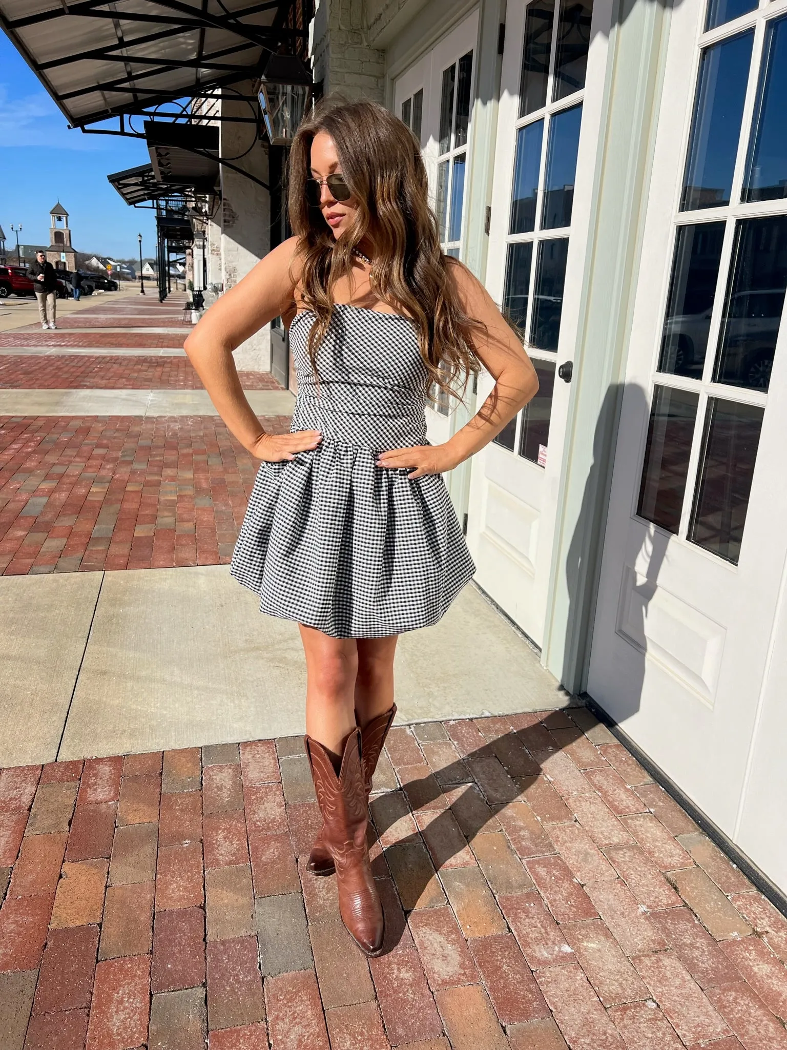 Illa Illa | Jade Bubble Hem Dress Black