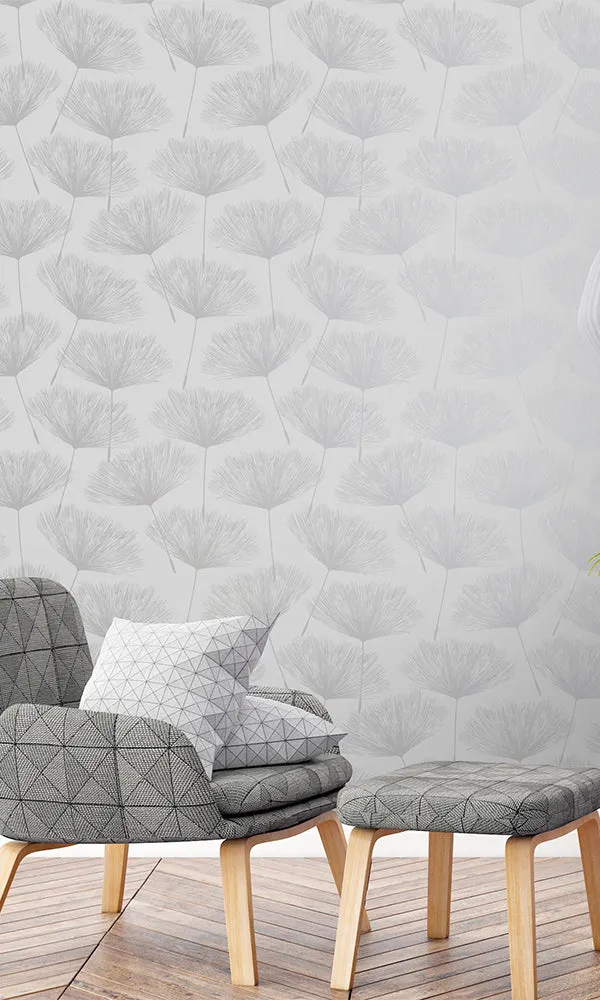 Indulgence Grey Glistening Fleur 12920