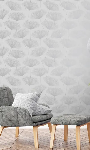 Indulgence Grey Glistening Fleur 12920