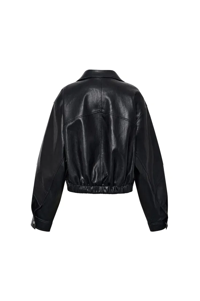 Jany Biker Jacket in Vegan Leather
