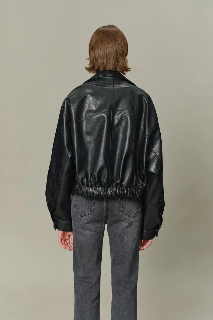 Jany Biker Jacket in Vegan Leather