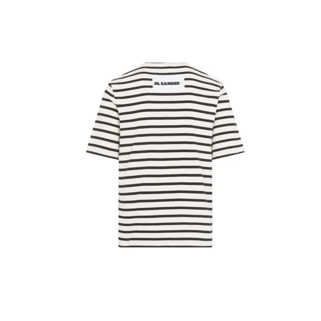 Jil Sander Cotton Striped T-shirt
