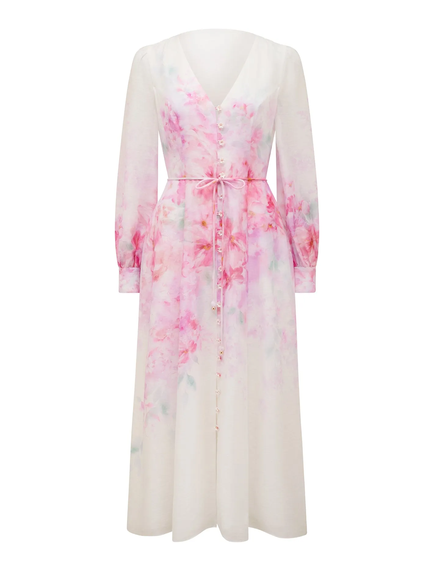 Kahlani Printed Midi Dress