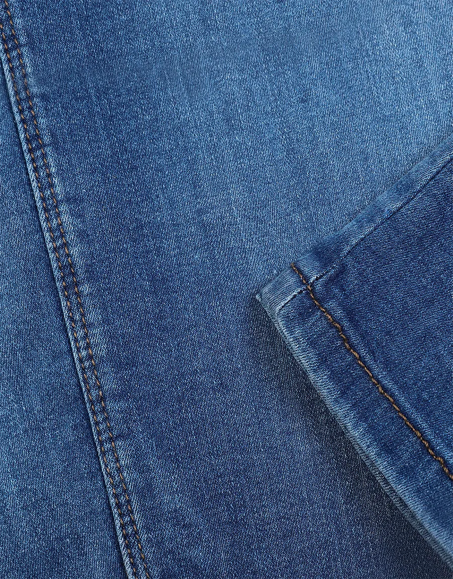 Ladies Jeans Skirt-Blue