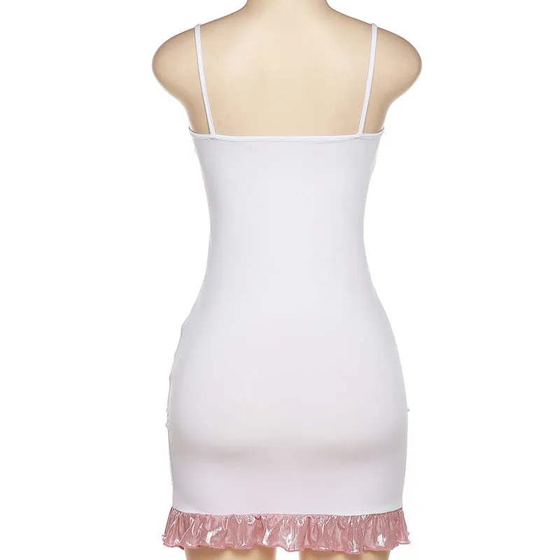 MB FASHION Sequin Starfish Bodycon Dress with Bustier Top 6294AT