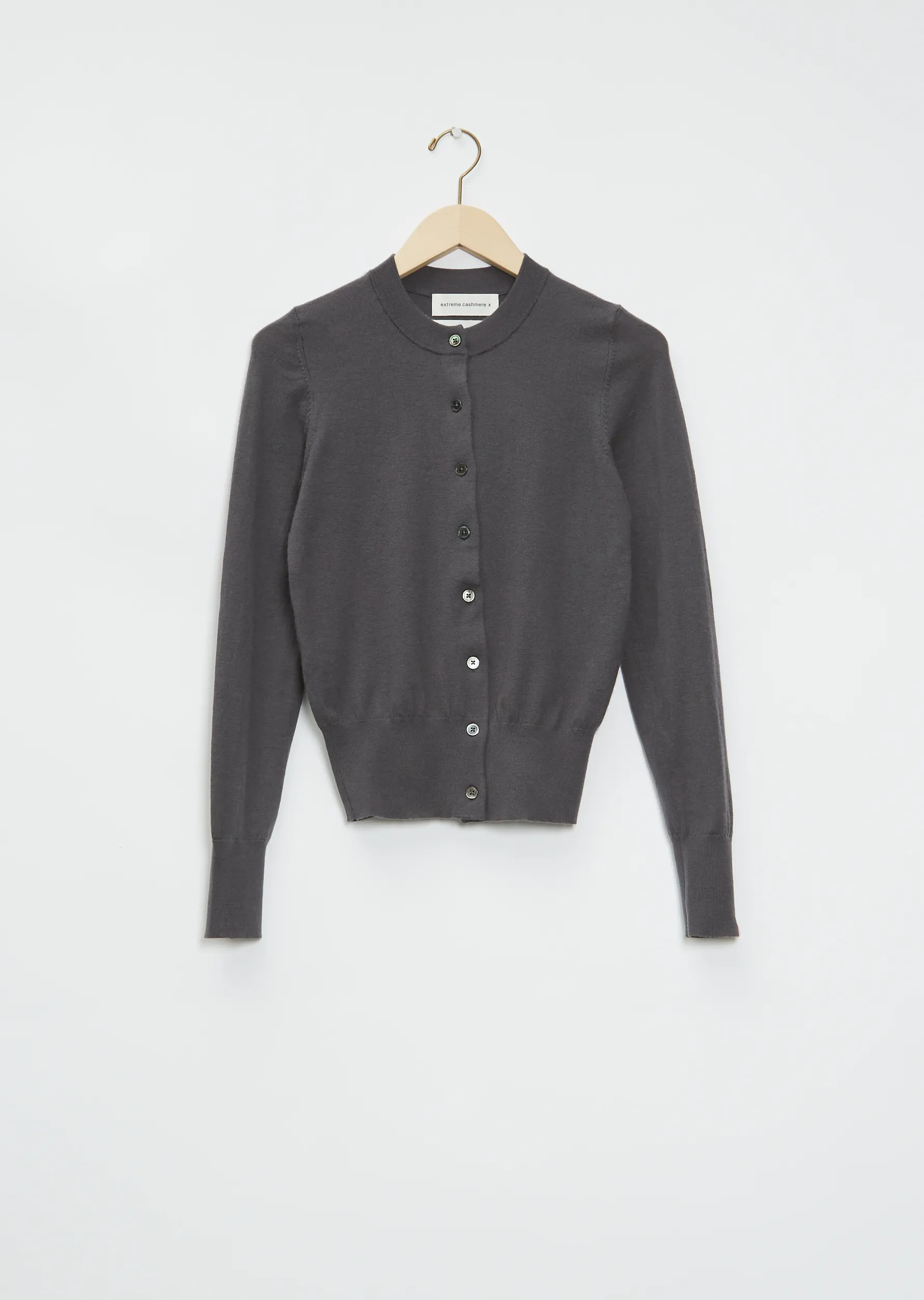 n°94 Little Cashmere Cardi — Concrete