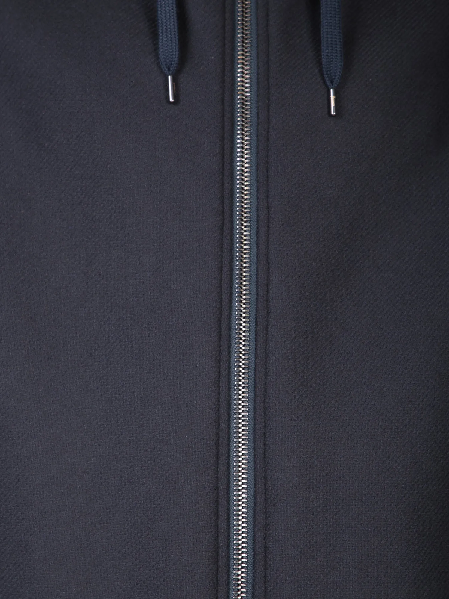 Navy Blue Scuba Parka