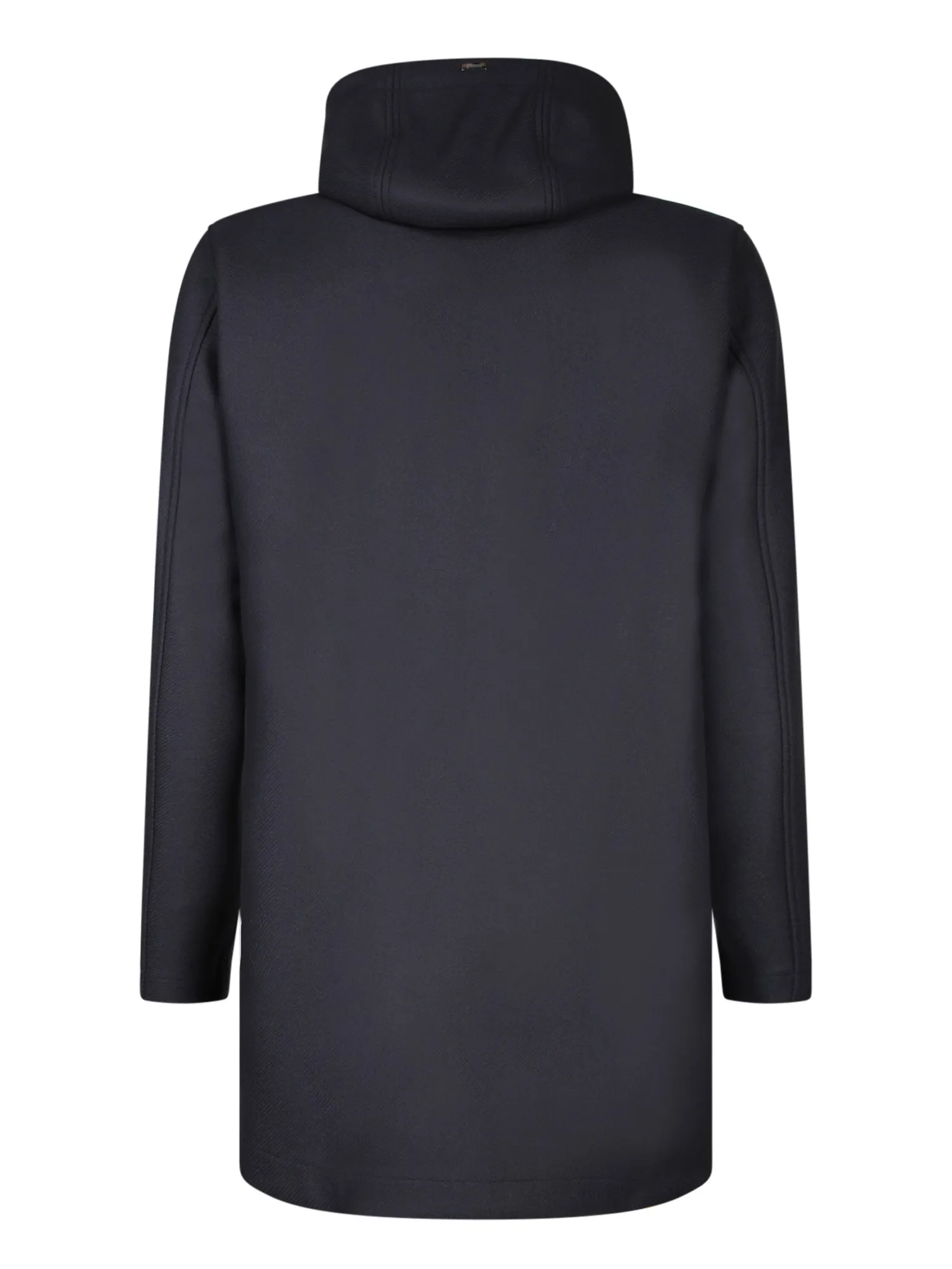Navy Blue Scuba Parka