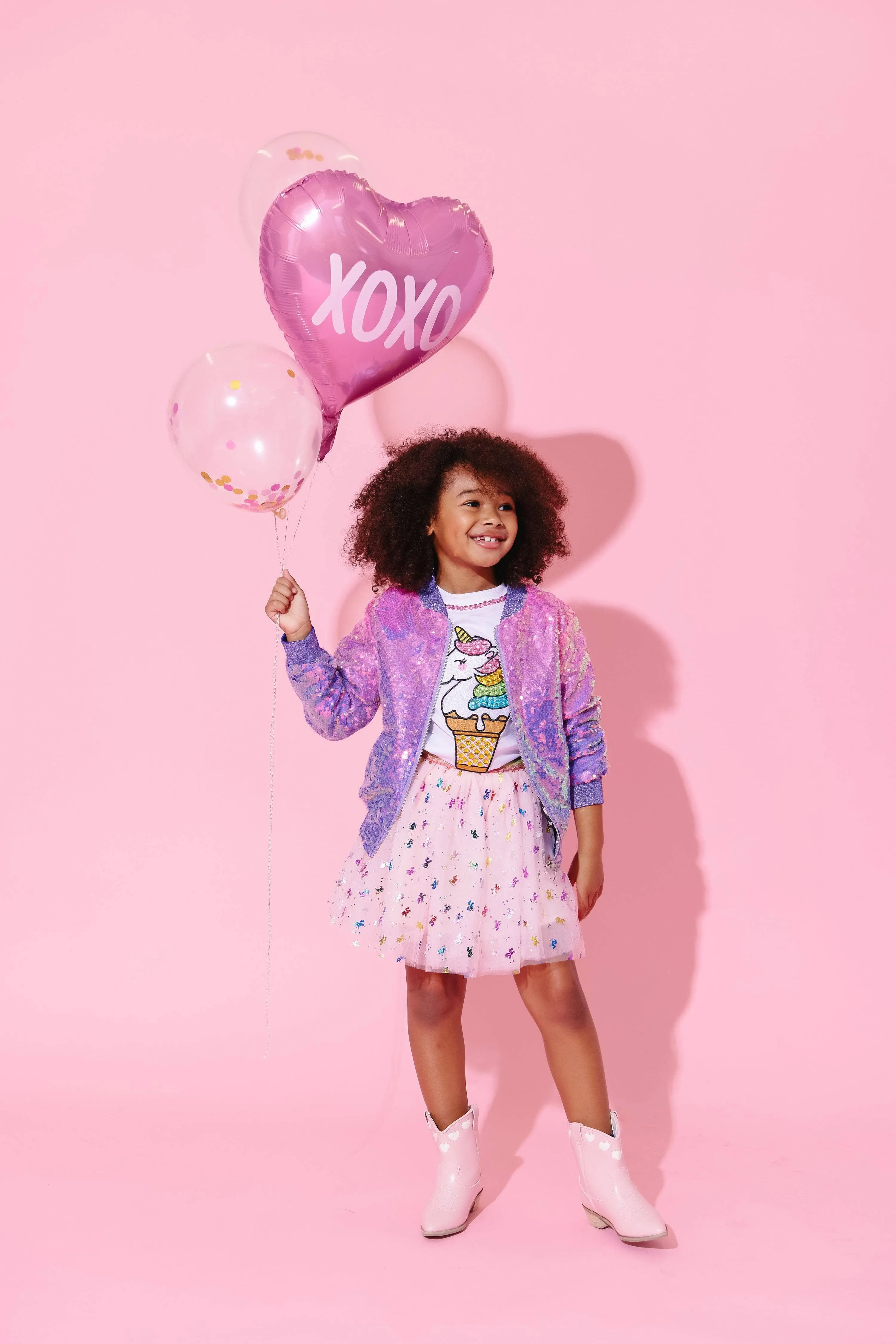 Rainbow Metallic Unicorn Tutu