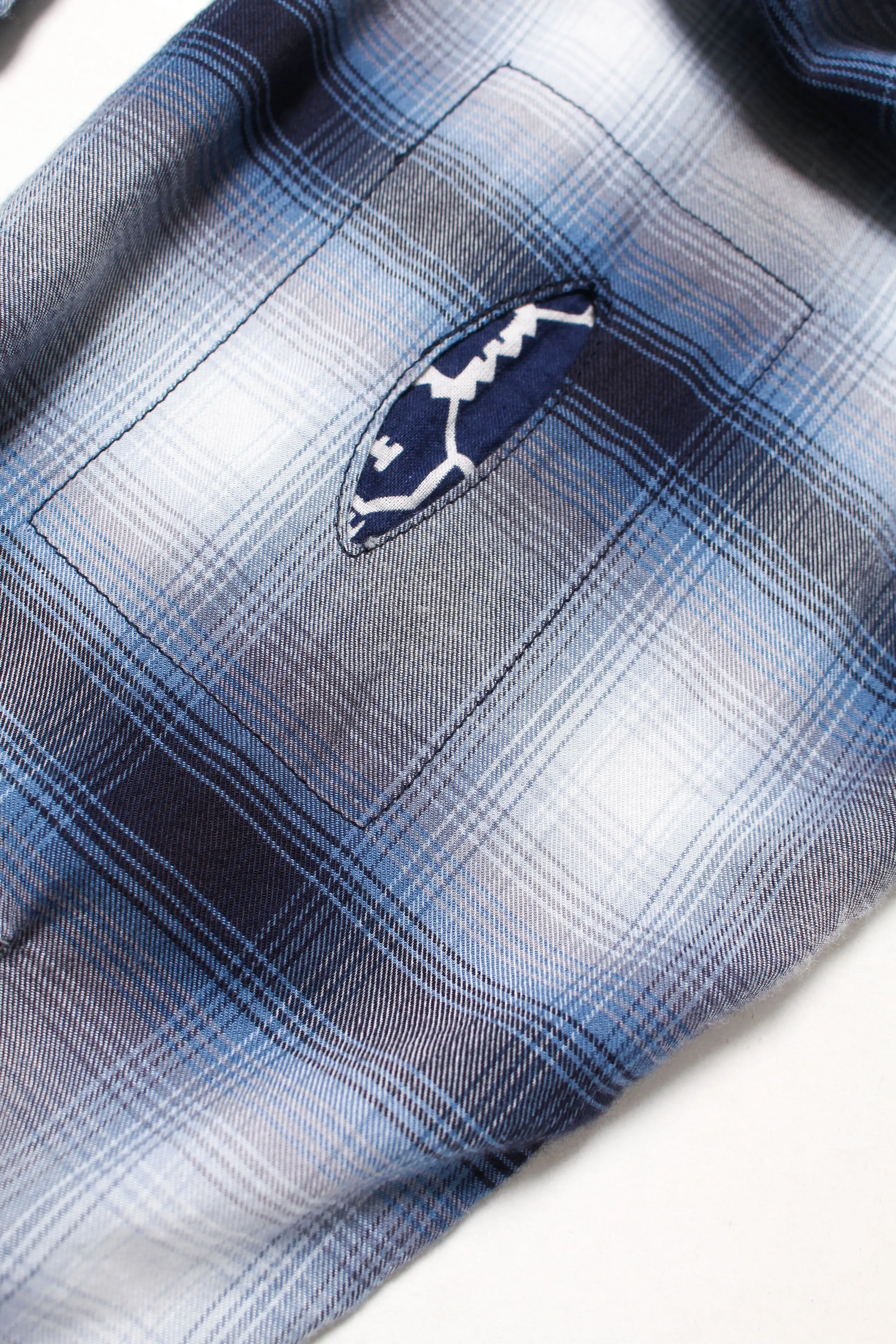 RAYON CHECK SHIRTS REPAIRED