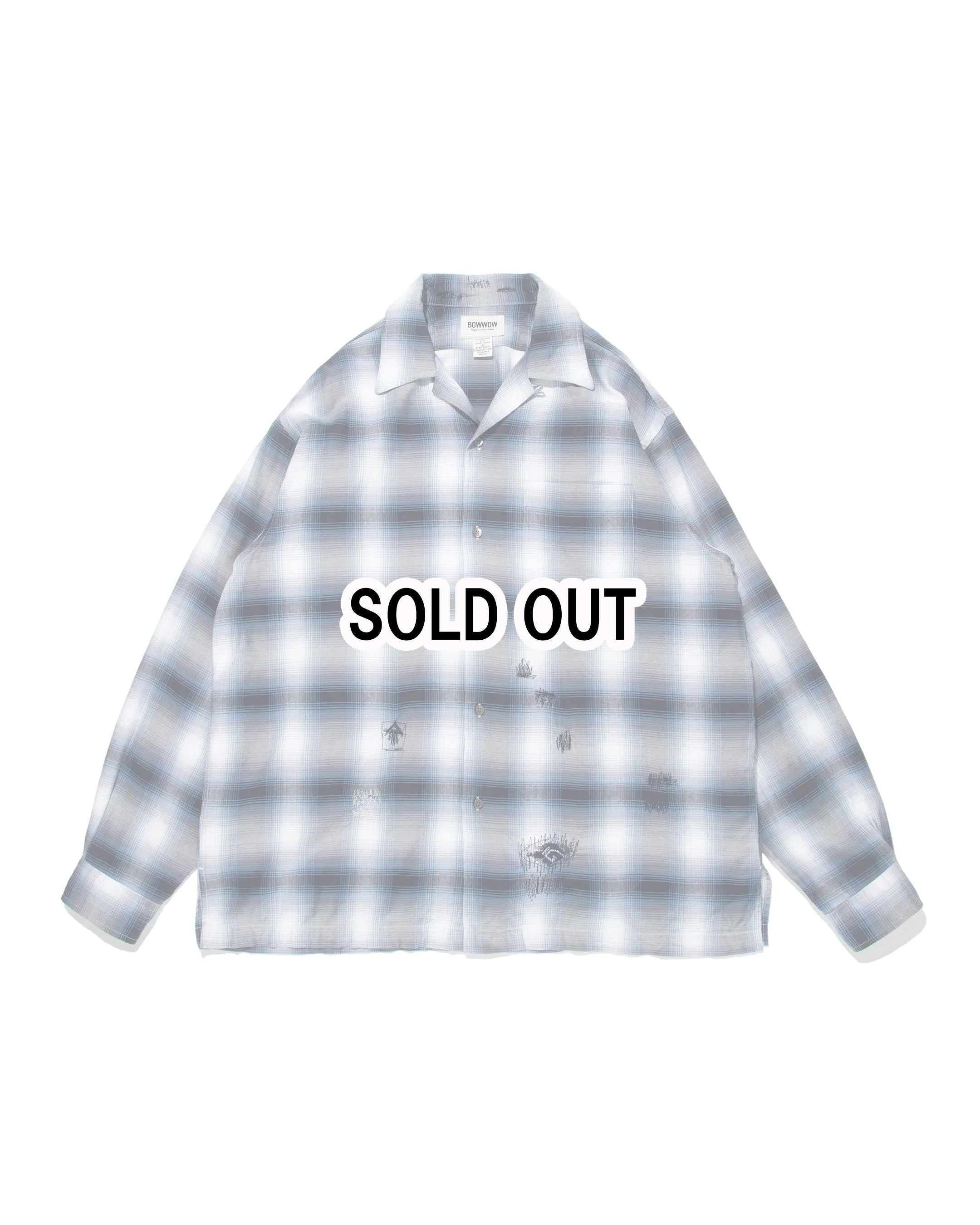RAYON CHECK SHIRTS REPAIRED
