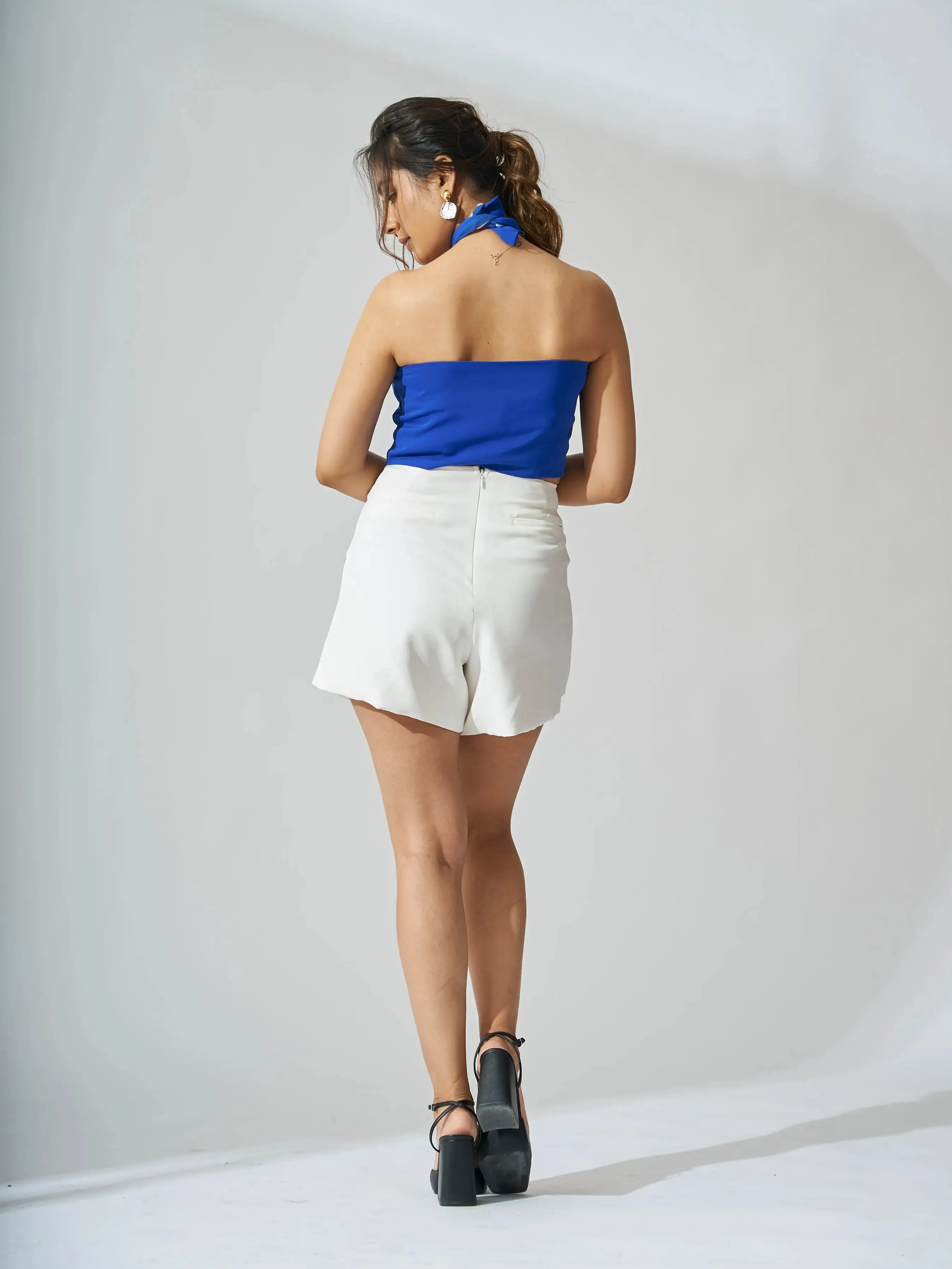 Rhinestone Women Skorts