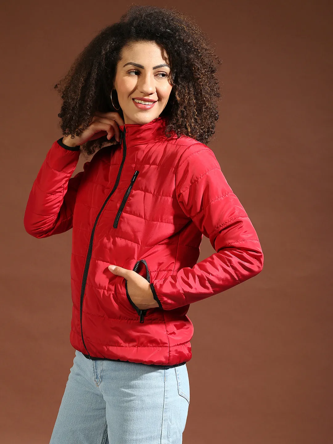 Solid Bomber Jacket