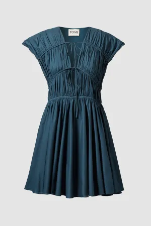 Teal Clara Dress