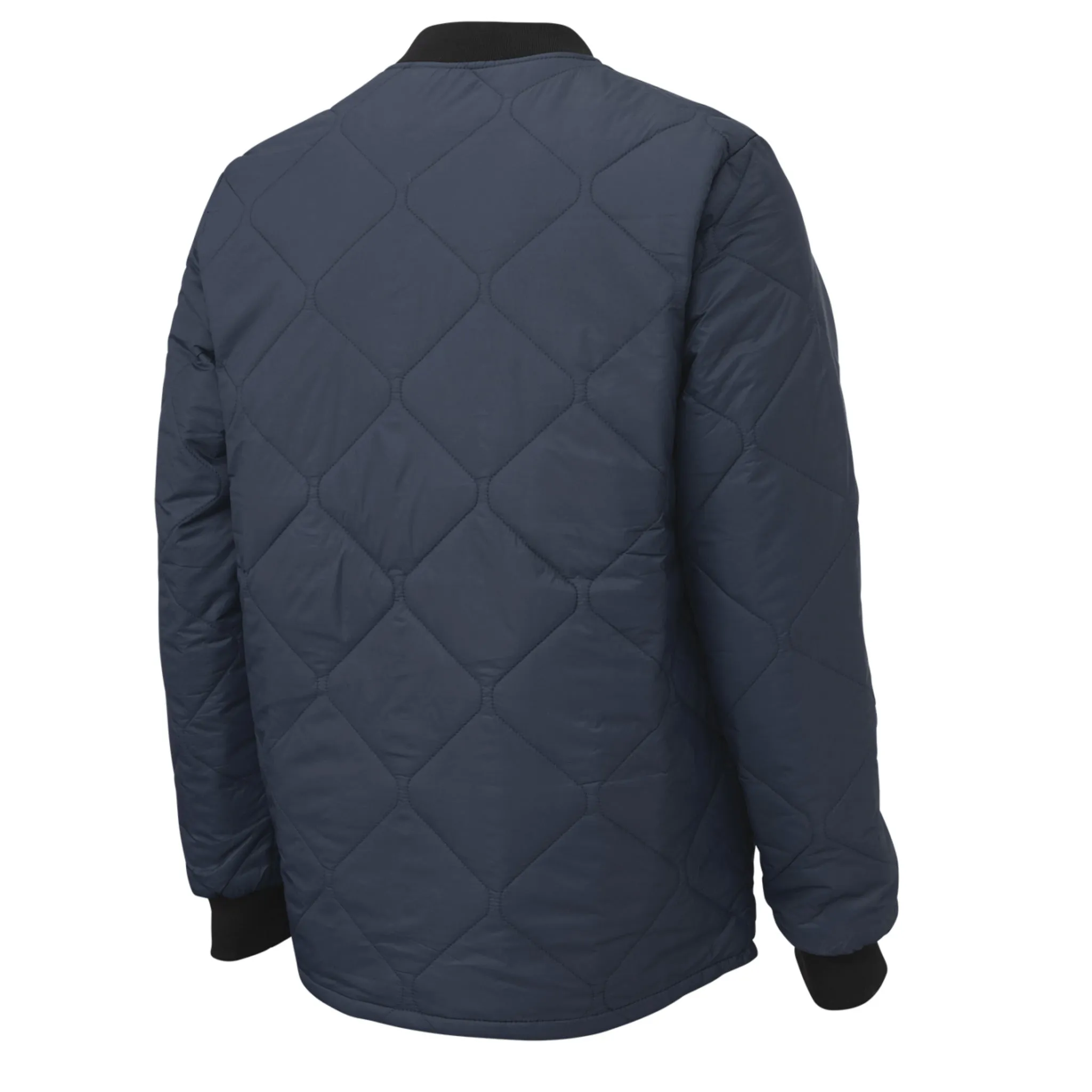 Tough Duck Men's Work Freezer Jacket WJ16 - Quilted Nylon with PrimaLoft® Insulation, Water Repellent, YKK Zip, Pockets, Durable | Sizes S-3XL