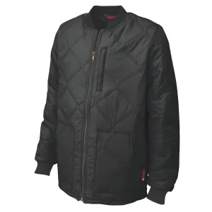 Tough Duck Men's Work Freezer Jacket WJ16 - Quilted Nylon with PrimaLoft® Insulation, Water Repellent, YKK Zip, Pockets, Durable | Sizes S-3XL