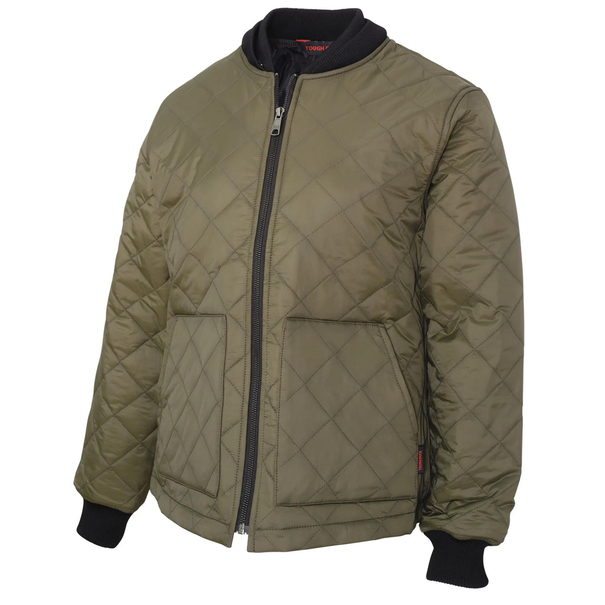 Tough Duck Women's WJ39 Hooded Freezer Jacket, PrimaLoft Insulation, Durable Water Repellent Nylon, Perfect for Cold Storage, Construction & Outdoor Work | Sizes XS-2XL