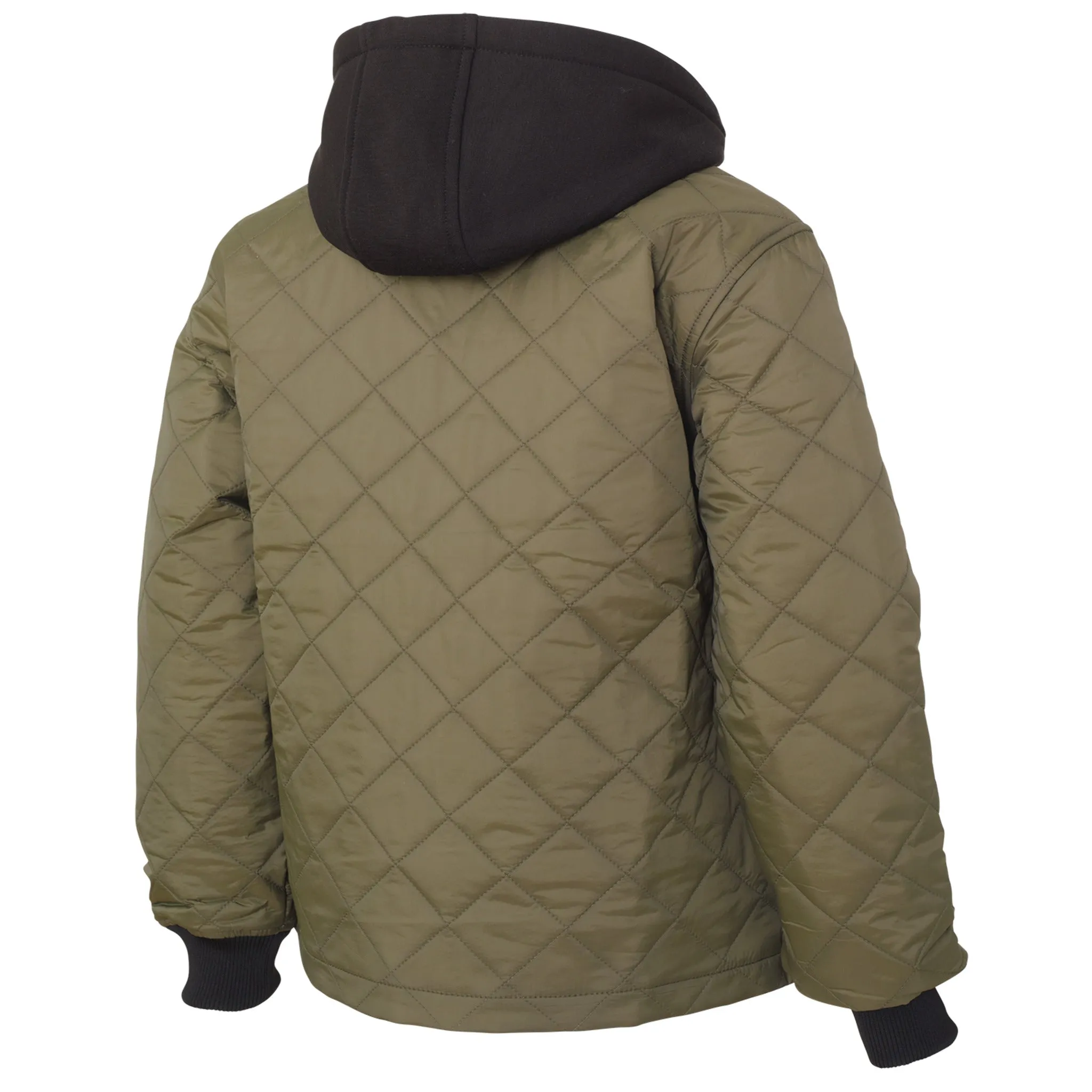 Tough Duck Women's WJ39 Hooded Freezer Jacket, PrimaLoft Insulation, Durable Water Repellent Nylon, Perfect for Cold Storage, Construction & Outdoor Work | Sizes XS-2XL