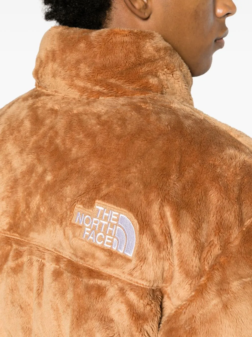 Versa Velour Nuptse quilted fleece jacket