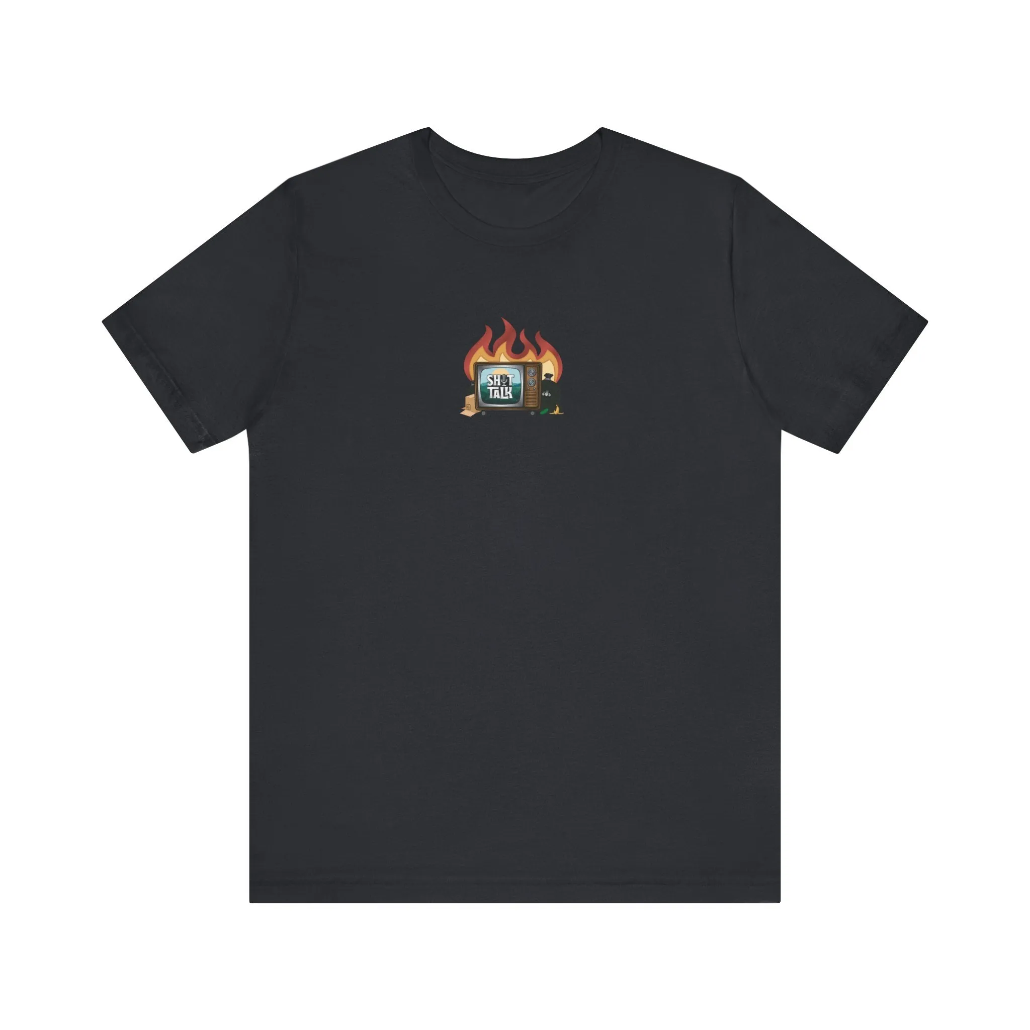 Vintage Metallic Style Classic Logo T-Shirt