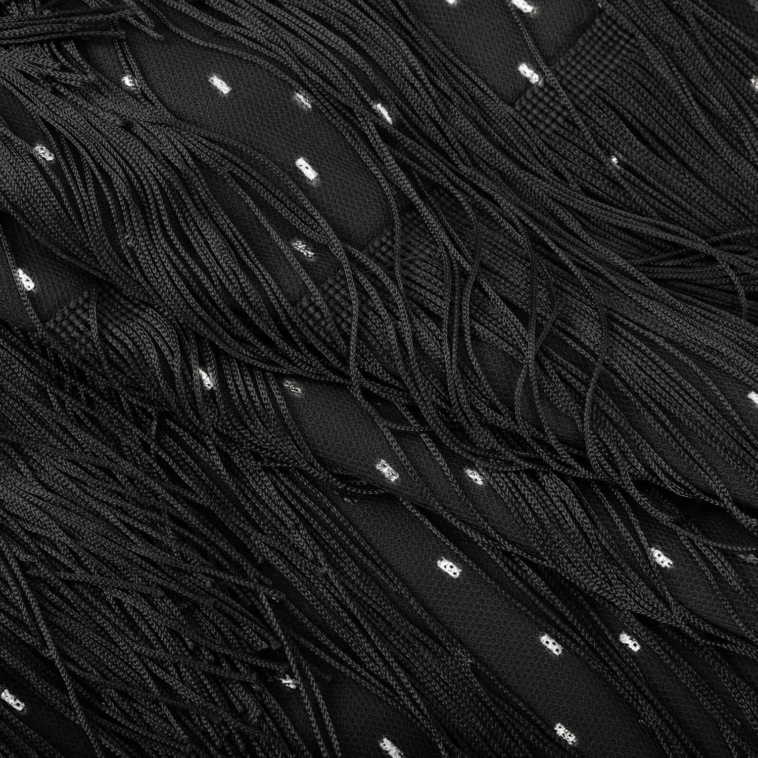 Women Sexy Deep V-Neck Bodycon Dress Summer Layered Fringe Tassel Flapper Dresses Club Party Prom Mini Strap Dress